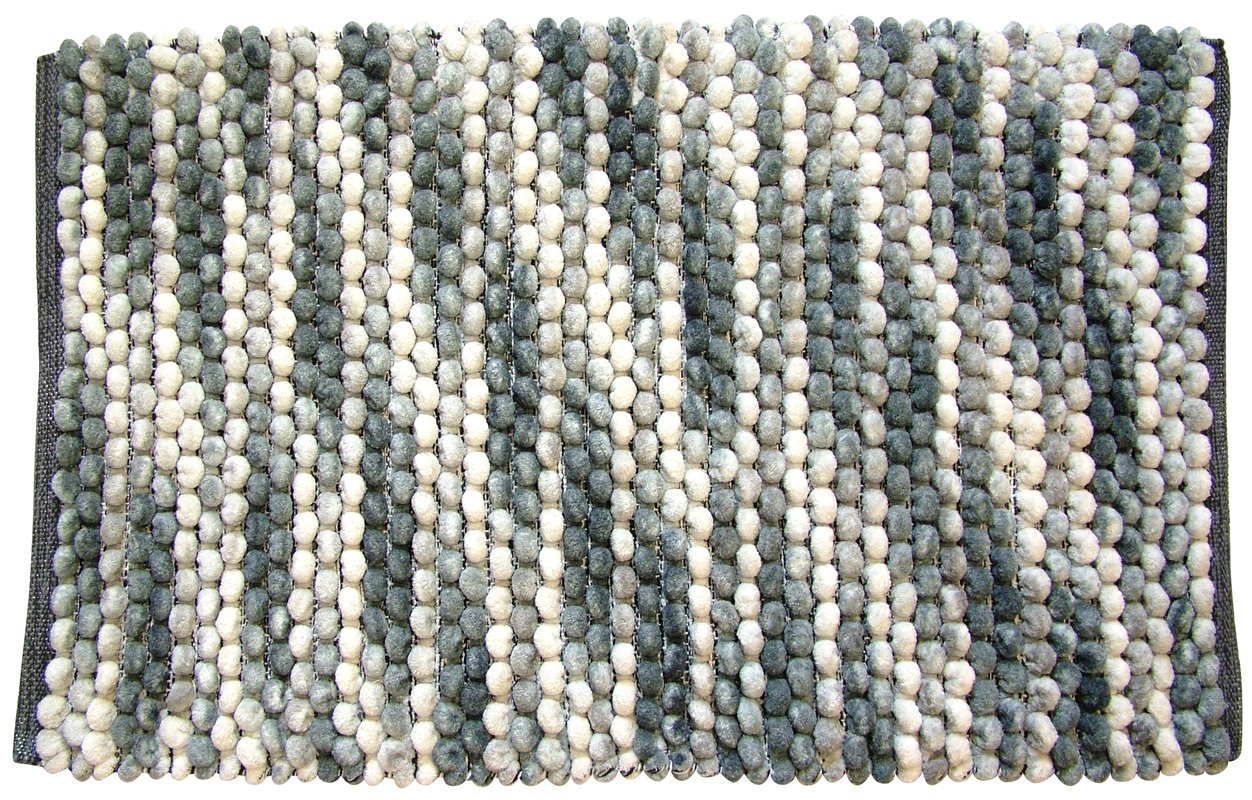 Dywanik łazienkowy Mosaic Szary 50 x 80 Ba-De