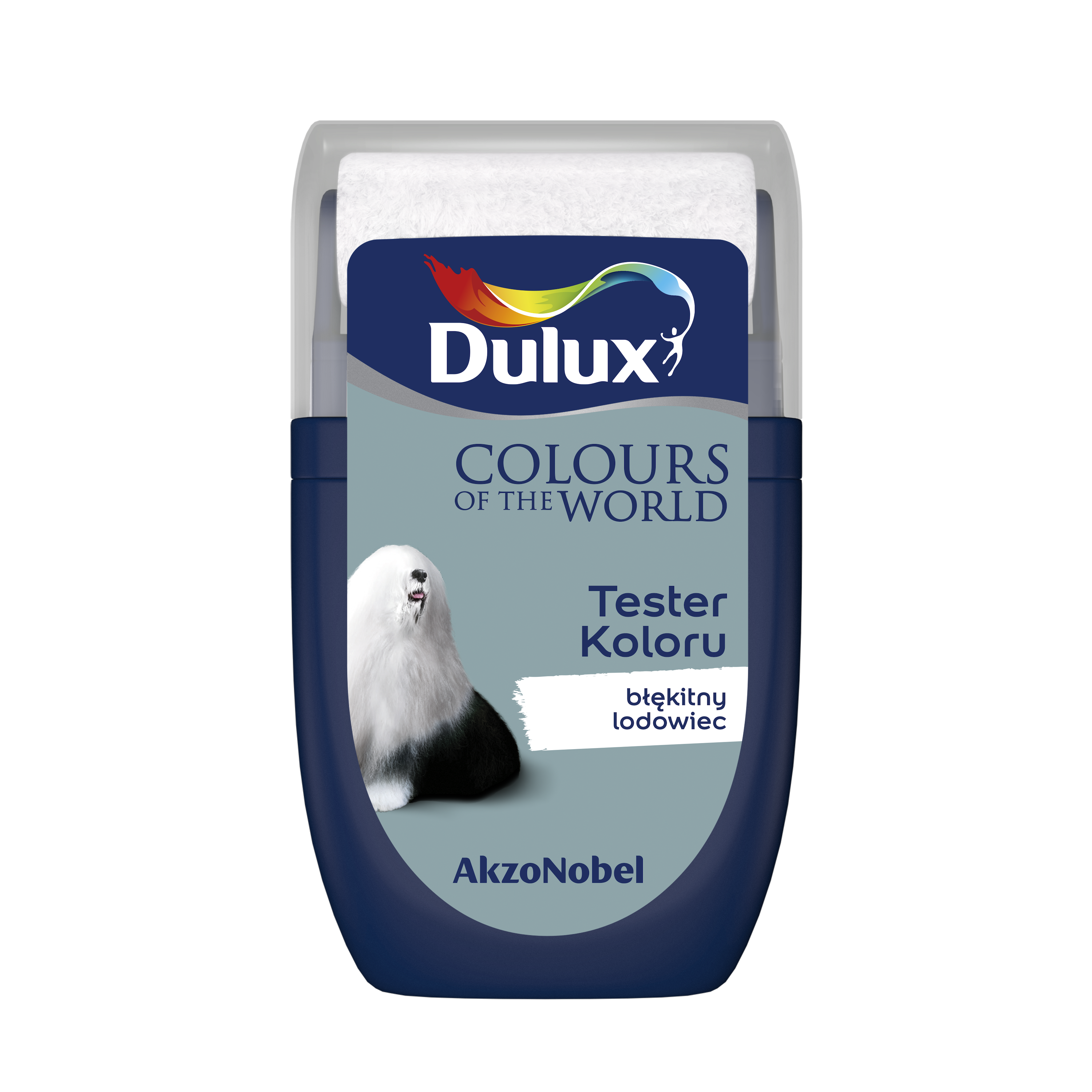Tester farby Dulux Kolory świata Błękitny lodowiec 30 ml