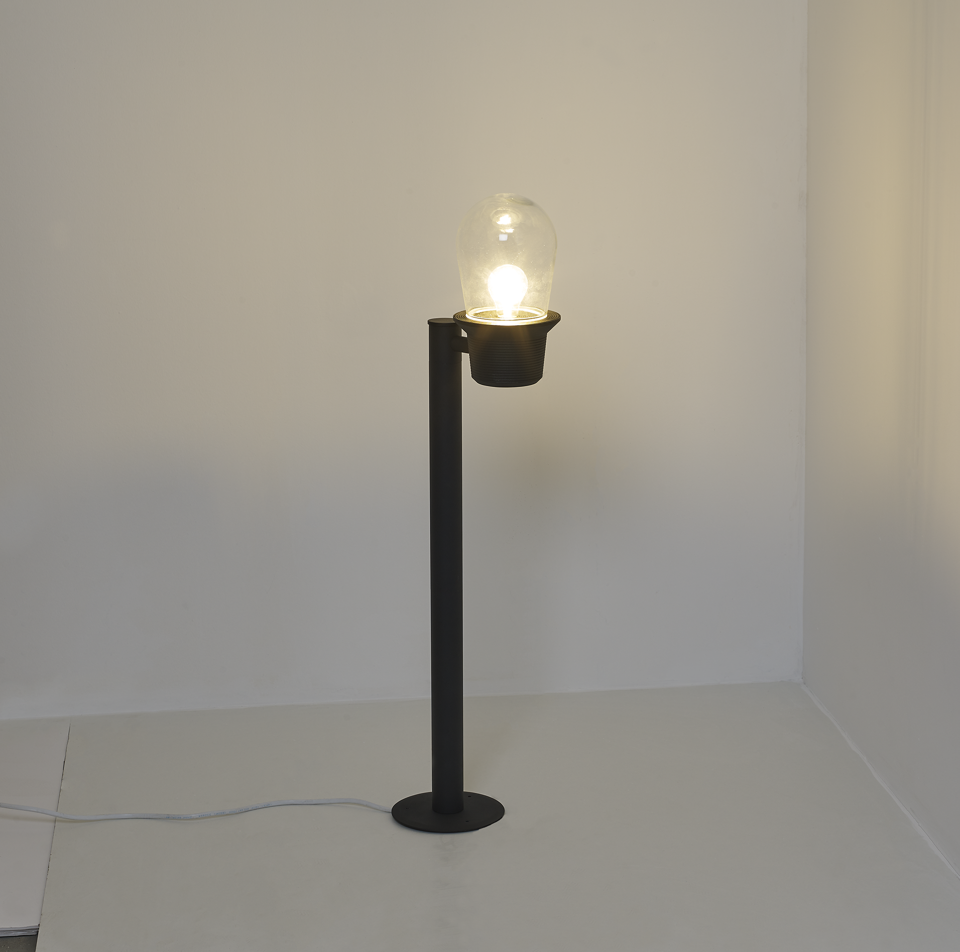 Lampione da giardino, Shelby H 138 cm, nero, IP44 INSPIRE - 4