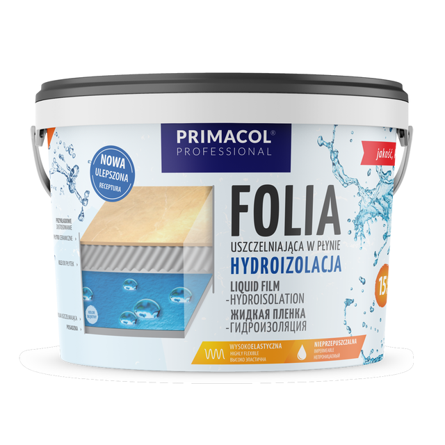 Folia uszczelniająca w płynie 7 kg Primacol
