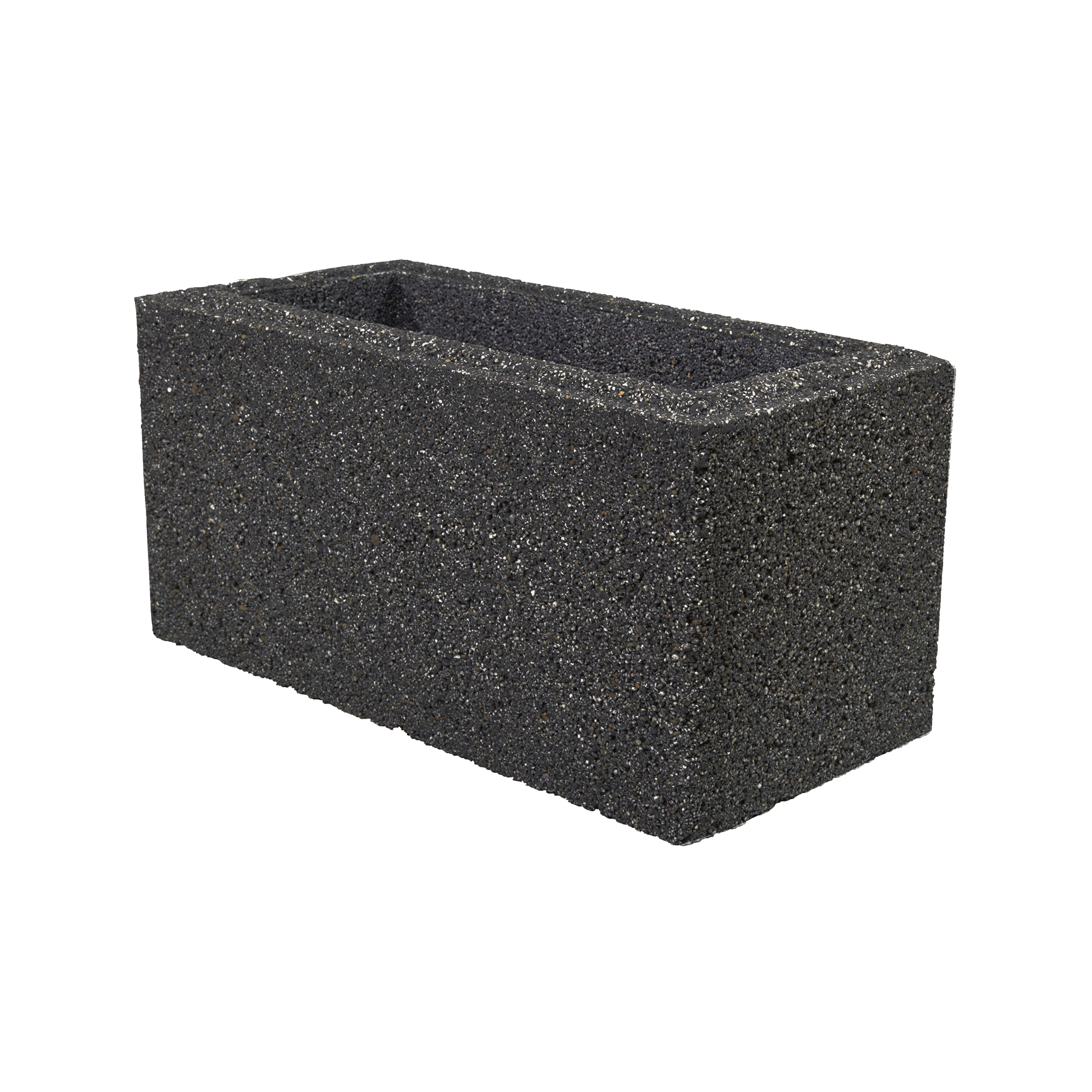 Bloczek murkowo-słupkowy 40.3x20x20 cm czarny Beskid Joniec