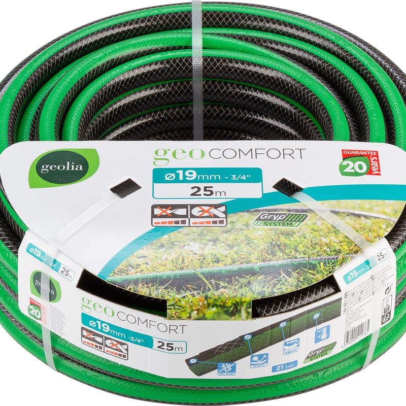 Wąż ogrodowy 19 mm(3/4") 25 m Geolia Comfort