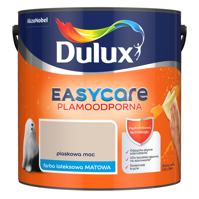 Farba Dulux Easycare Piaskowa moc 2.5 l