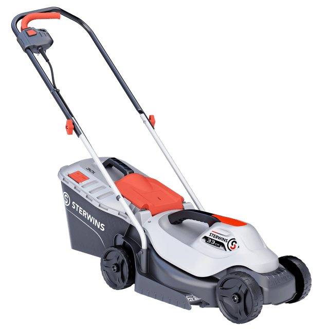 Tagliaerba elettrico velocità non regolabile (trainato a comando) STERWINS ELM1-33P4 1400 W L 33 cm