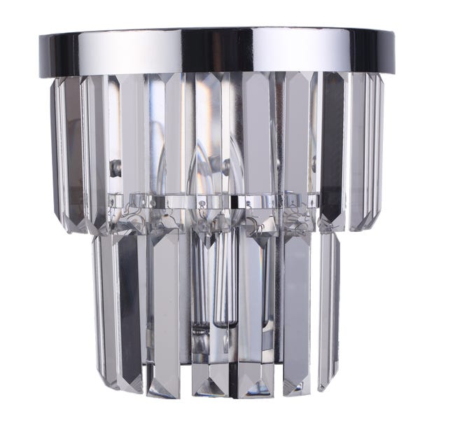 Kinkiet vetro chrom e14 light prestige 82144779