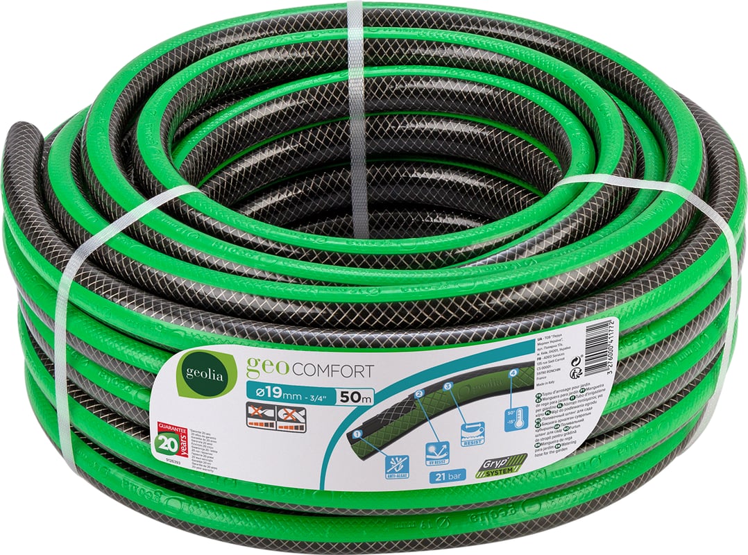 Wąż ogrodowy 19 mm(3/4") 50 m Geolia Comfort
