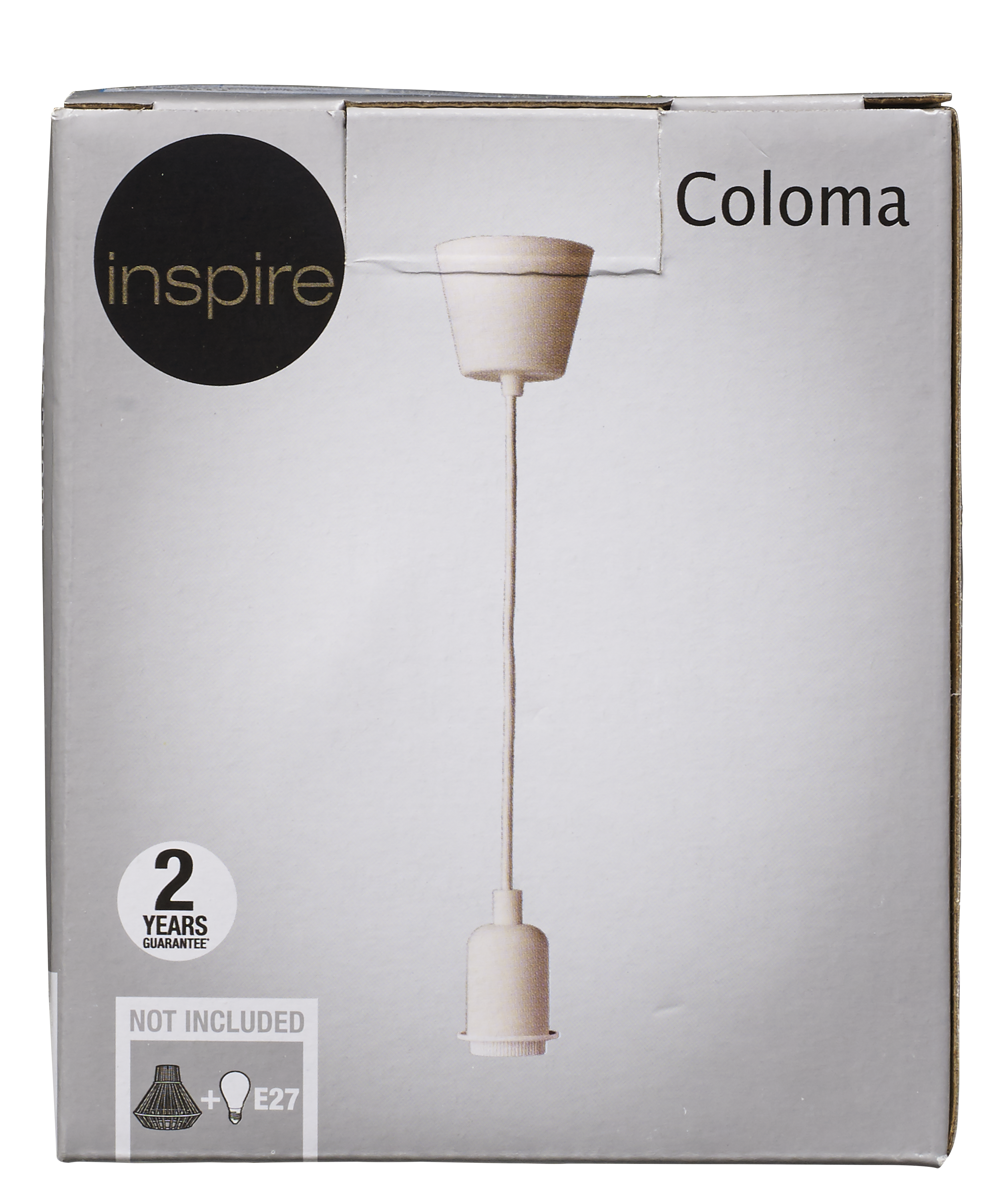 Zawieszenie COLOMA białe E27 INSPIRE - 2