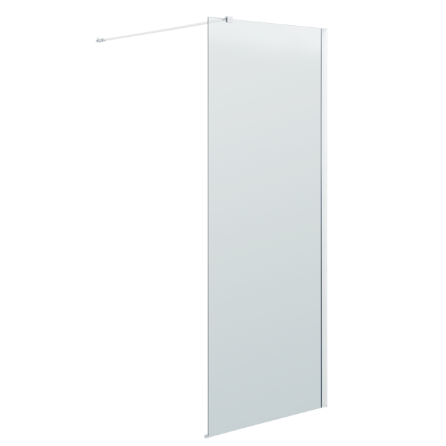 Kabina Walk-in Remix 80x200 transparentna profil chromowany Sensea