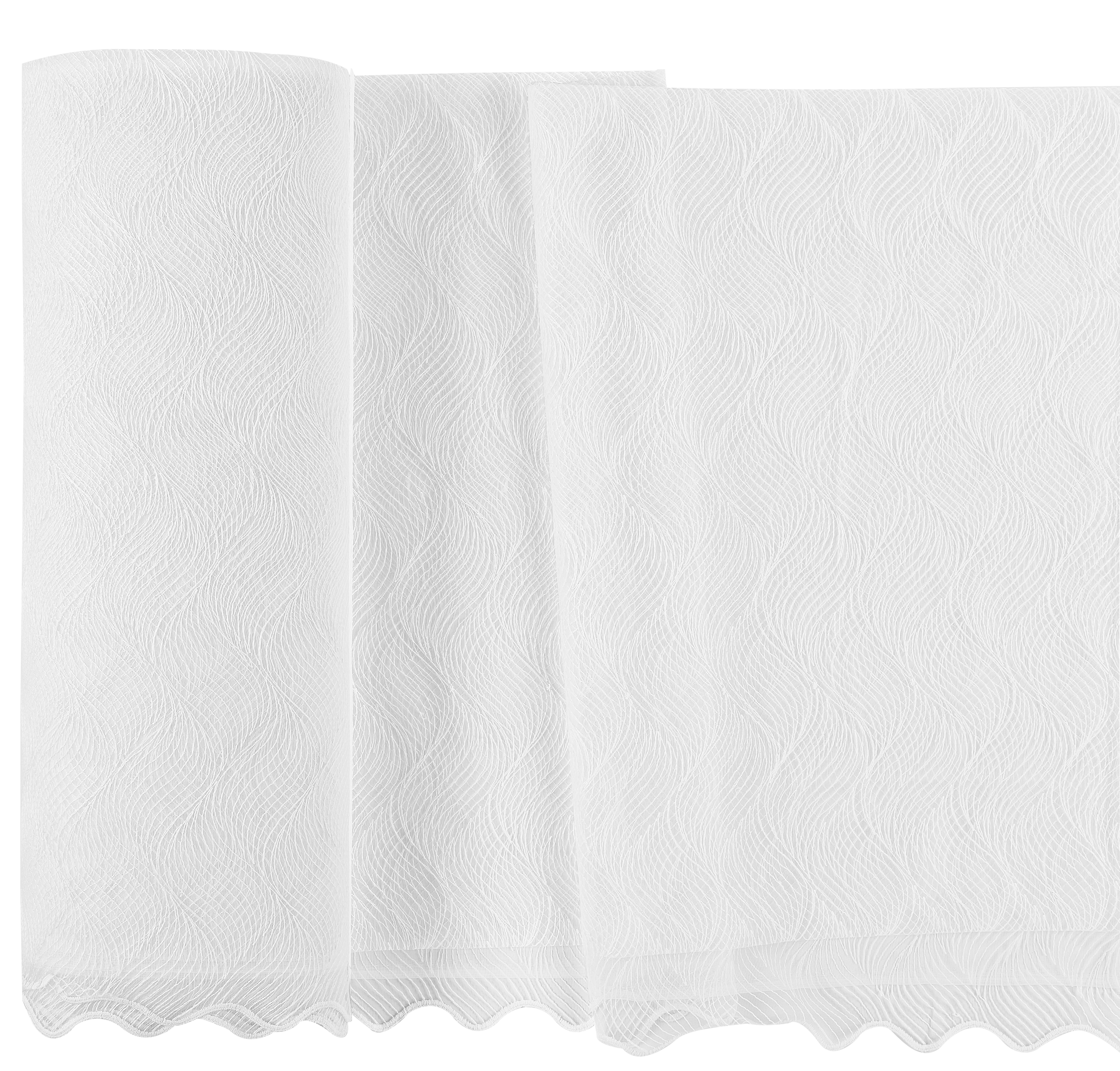 Firana na mb Conchita biała wys. 280 cm