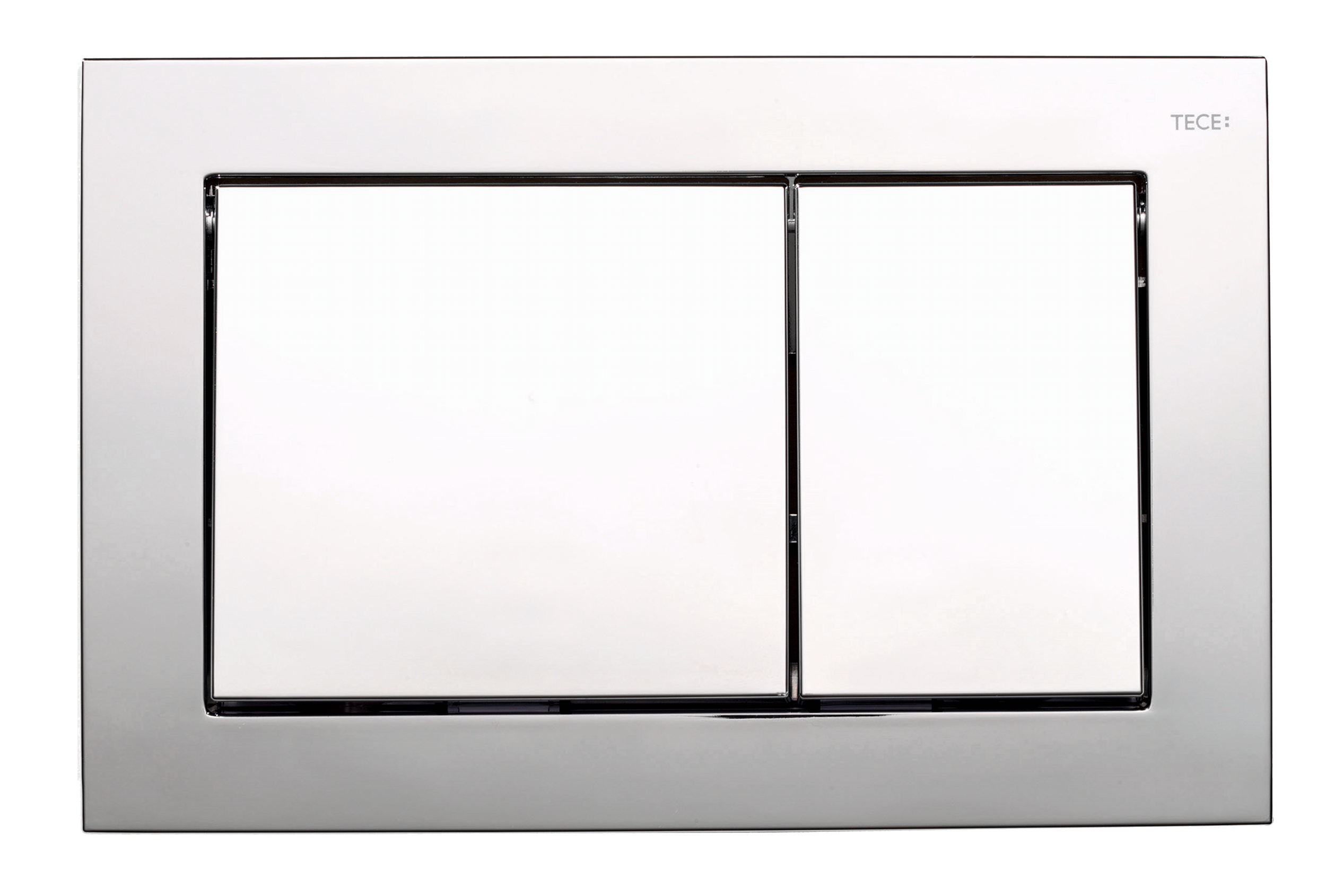 Przycisk spłukujący do stelaża Base chrom błyszczący Tece - 2