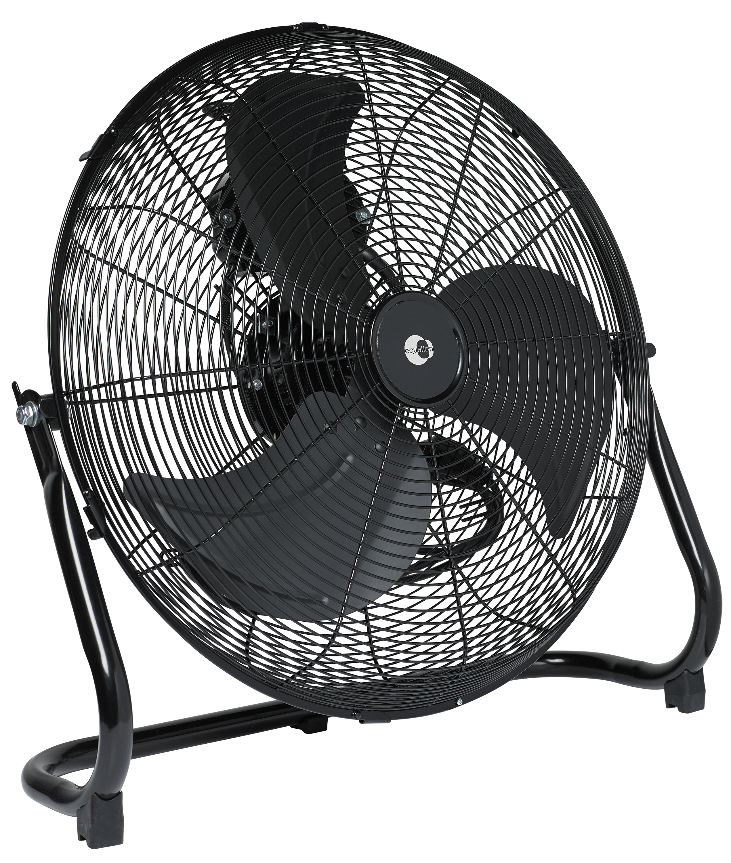 Wentylator podłogowy cyrkulacyjny bębnowy 45 cm M5APEQ05 110W czarny Equation