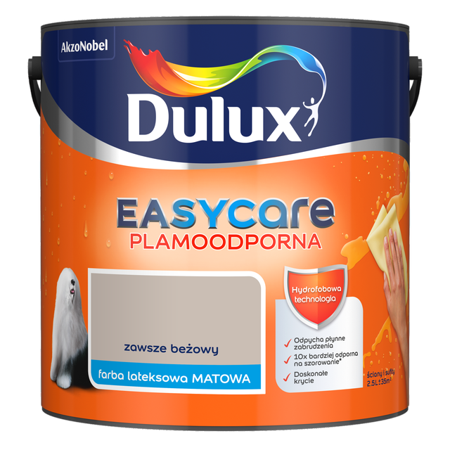 Farba Dulux Easycare Zawsze beżowy 2.5 l