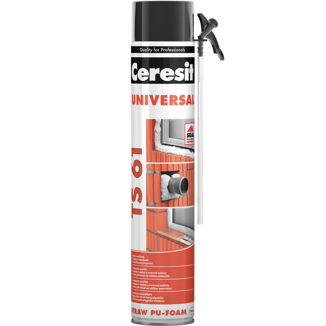 Pianka poliuretanowa wężykowa TS61 750 ml CERESIT