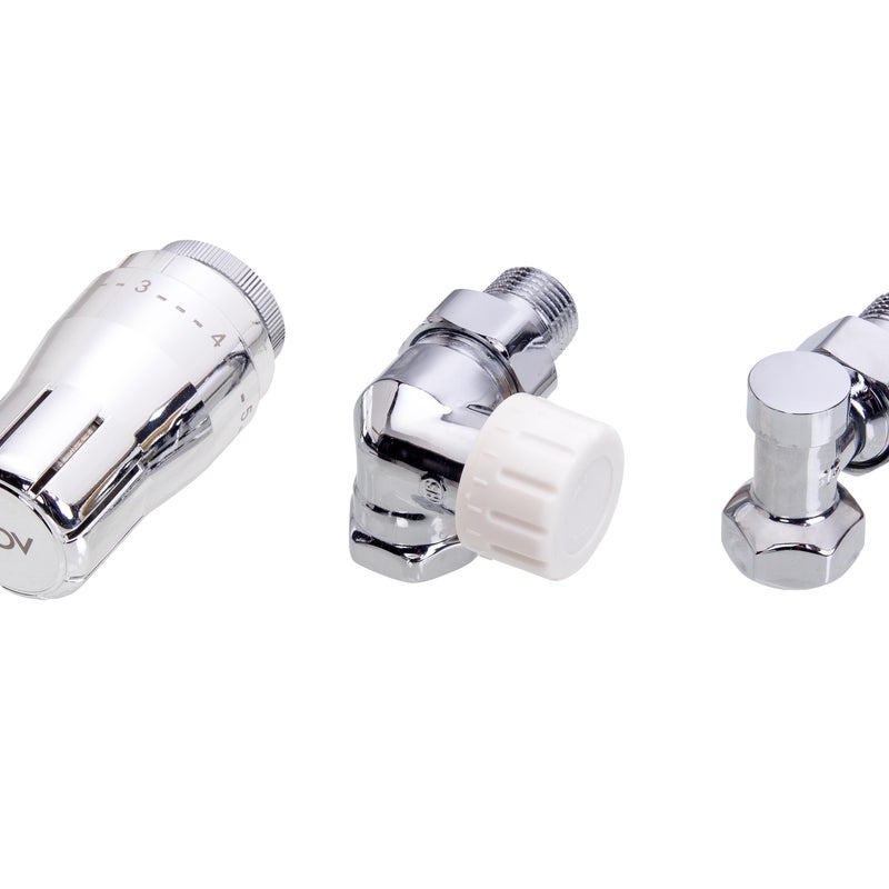 Zestaw termostatyczny OSIOWY-LEWY 1/2" chrom SCHLOSSER