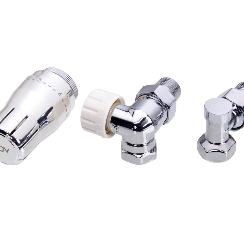 Zestaw termostatyczny OSIOWY-PRAWY 1/2" chrom SCHLOSSER