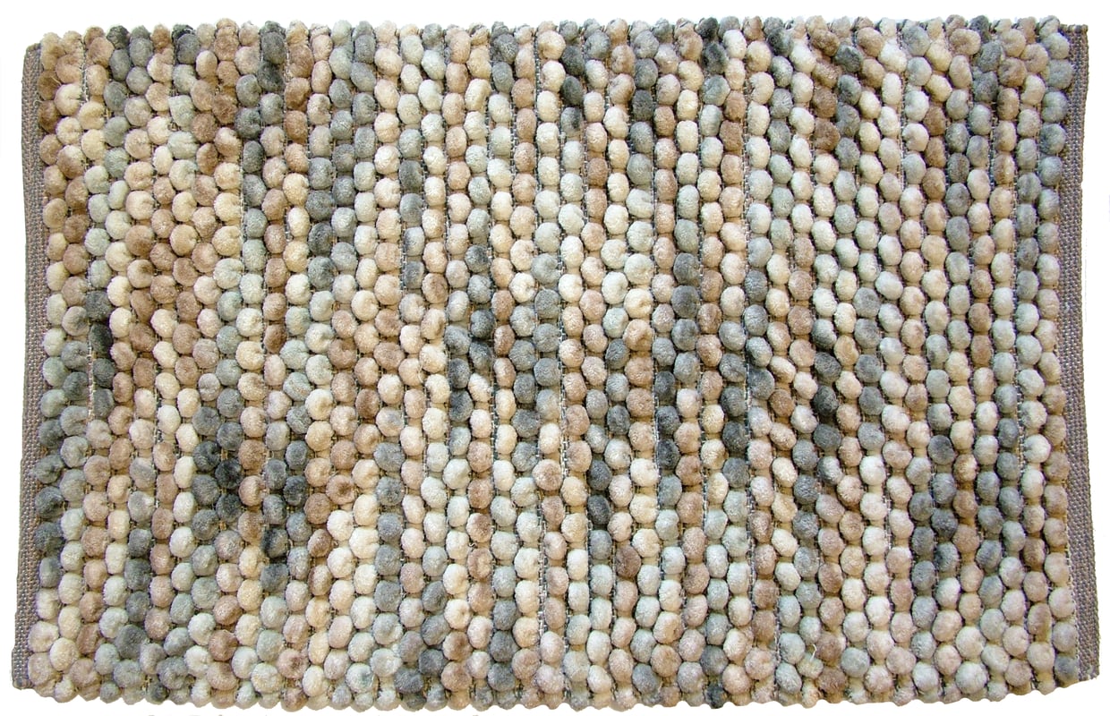 Dywanik łazienkowy Mosaic Beżowy 50 x 80 cm Ba-De