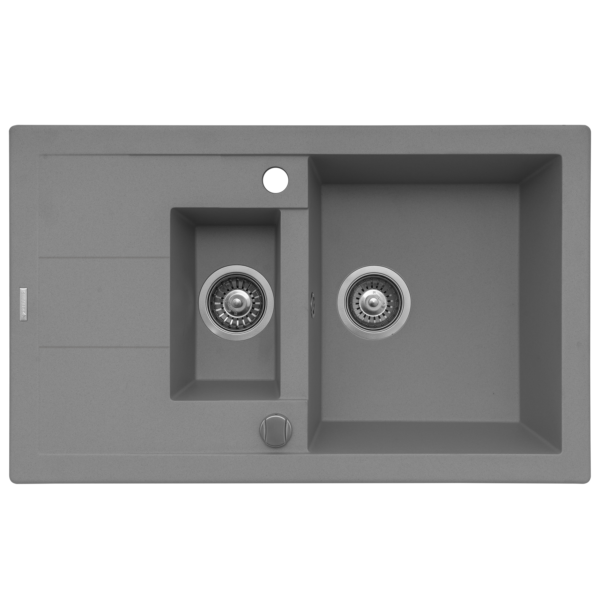 Zlewozmywak granitowy Senar 2 Pyramis