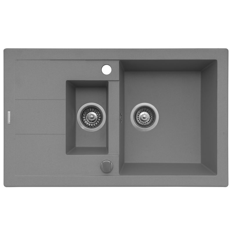 Zlewozmywak granitowy Senar 2 Pyramis