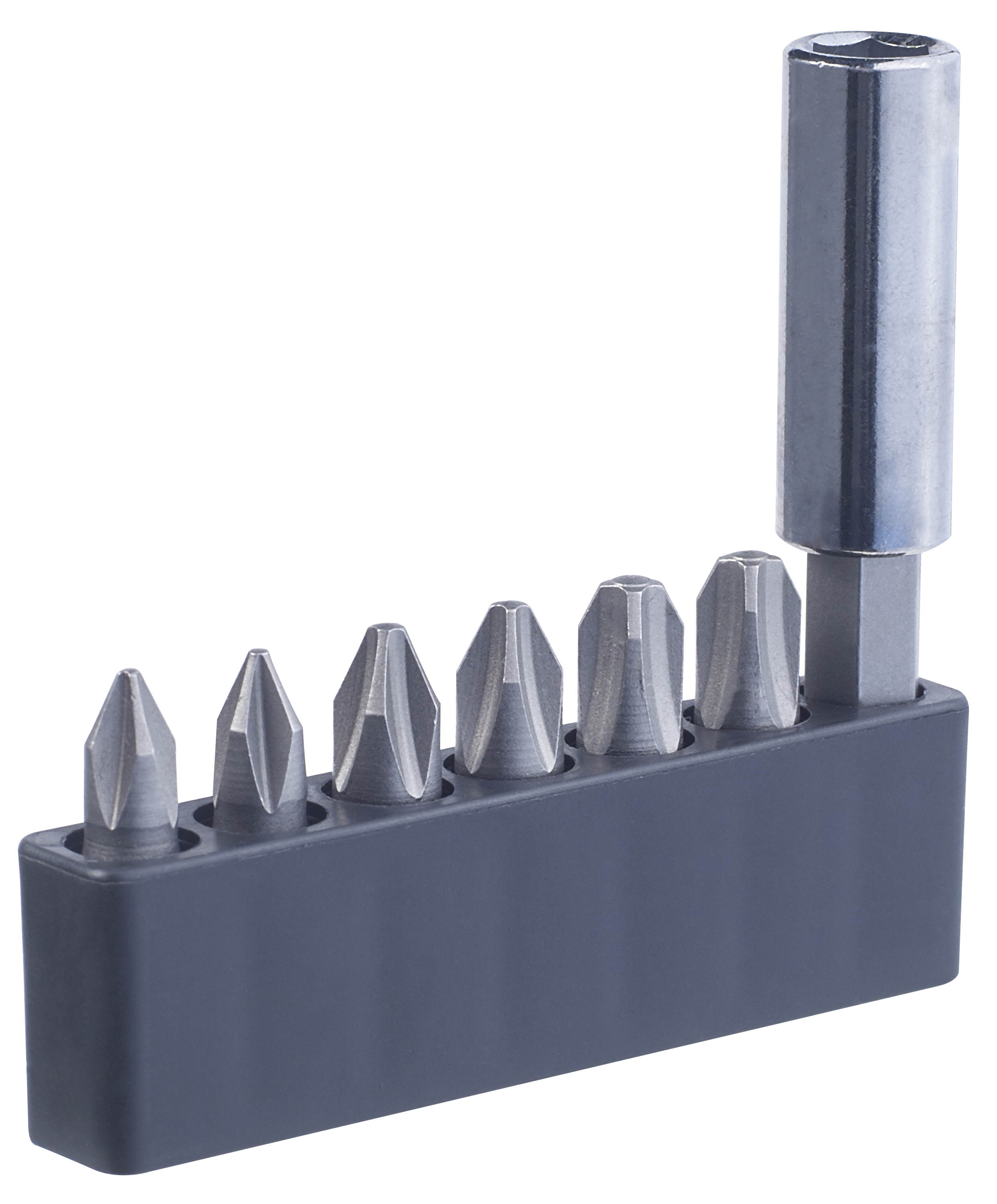 Conjunto 6 pontas PH1,2,3 25 mm + Portas pontas XM7OPP - 2