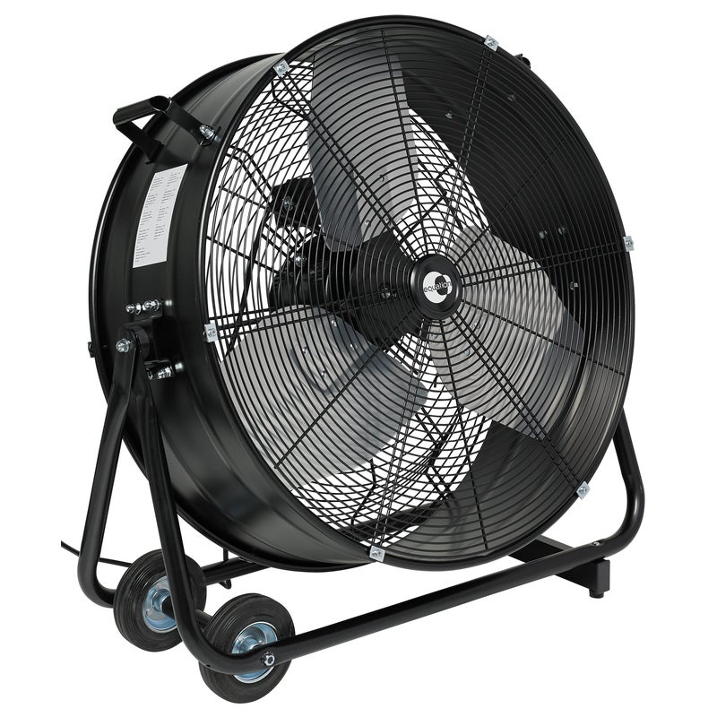 Wentylator podłogowy cyrkulacyjny bębnowy 60 cm 330W czarny SFDC2-600CT0-ERP Equation