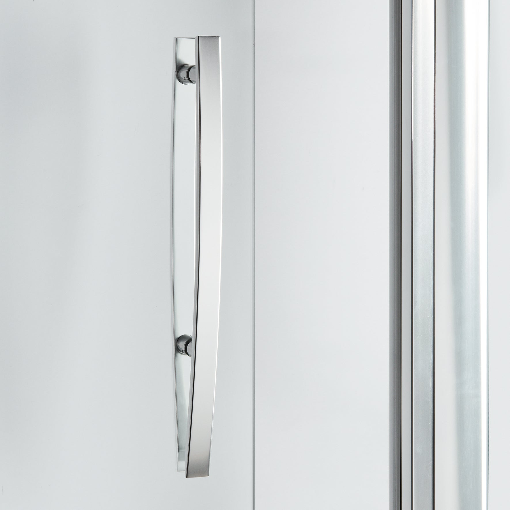 Porta doccia scorrevole Namara, L 135-140 cm x H 195 cm x SP 8 mm, profilo cromo - 7