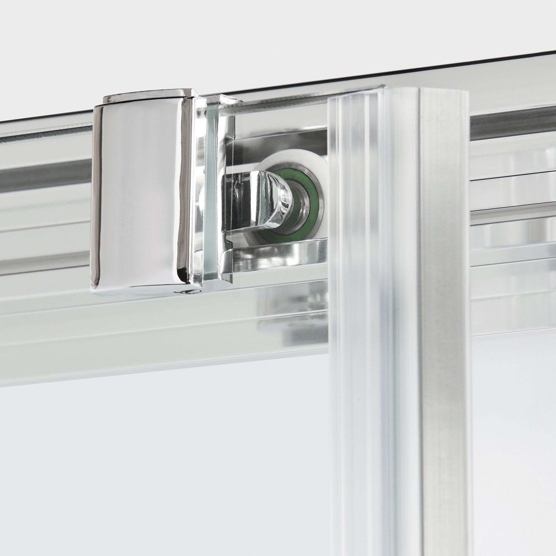 Porta doccia scorrevole Namara, L 135-140 cm x H 195 cm x SP 8 mm, profilo cromo - 5