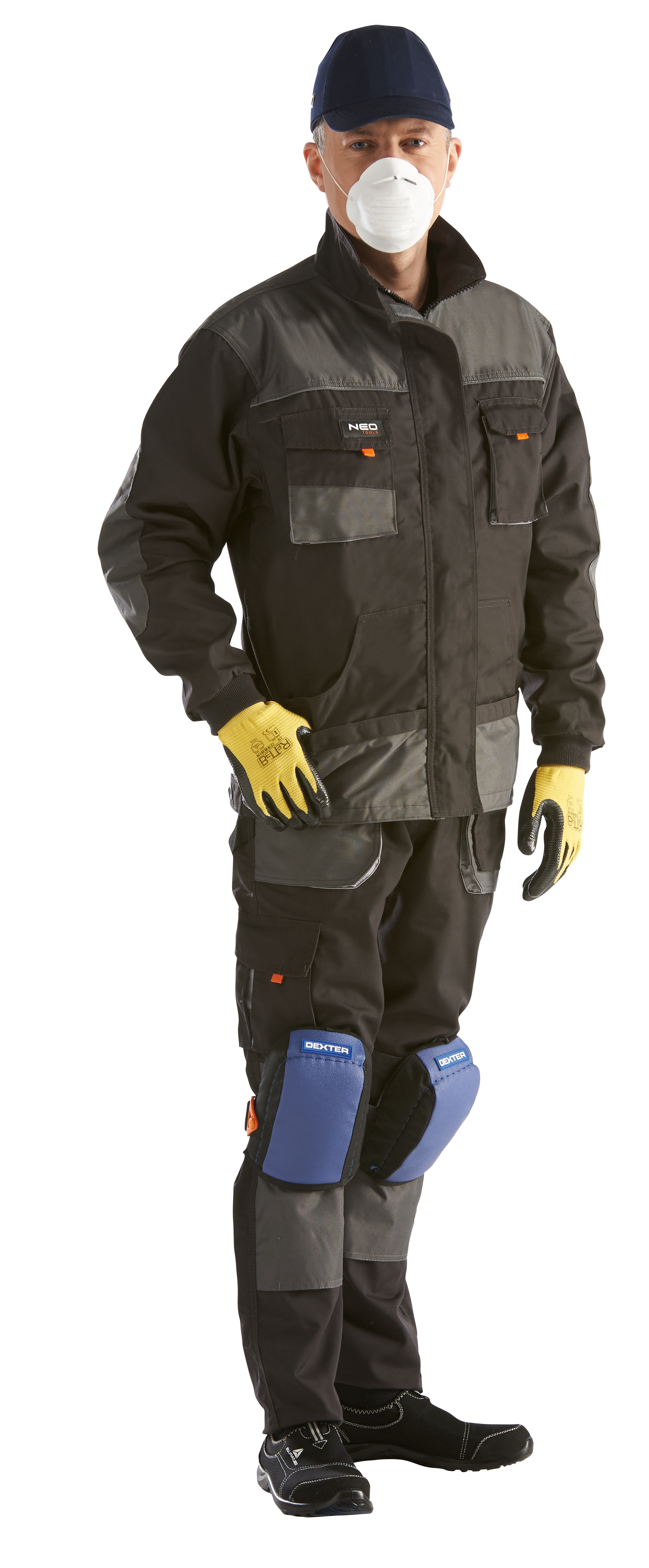 Nakolanniki skórzane Dexter - 5