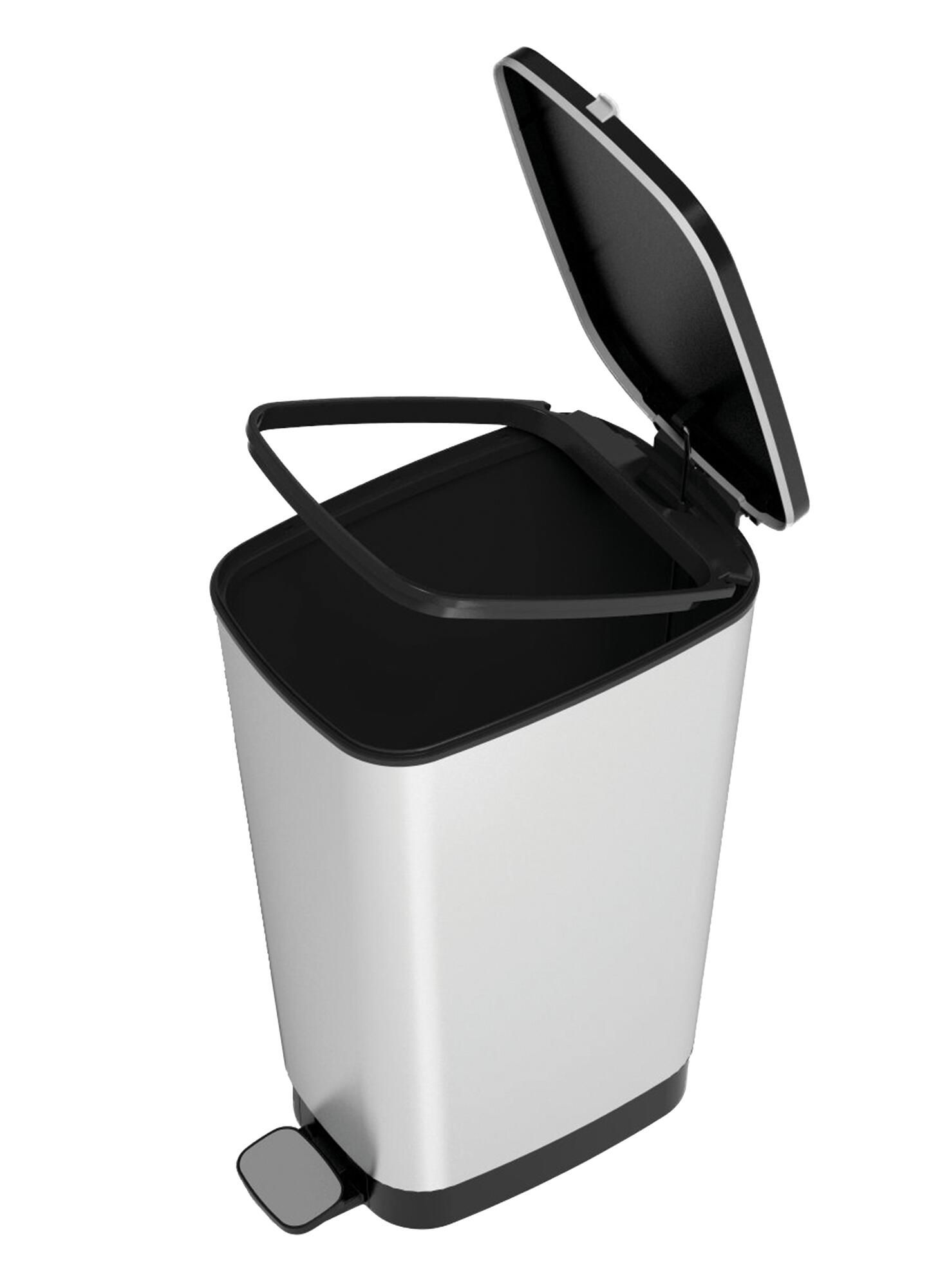 Cubo basura pedal 50 litros sale