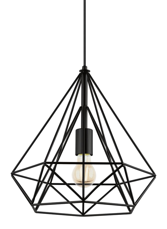 Lampa wisząca Byron czarna E27 Inspire
