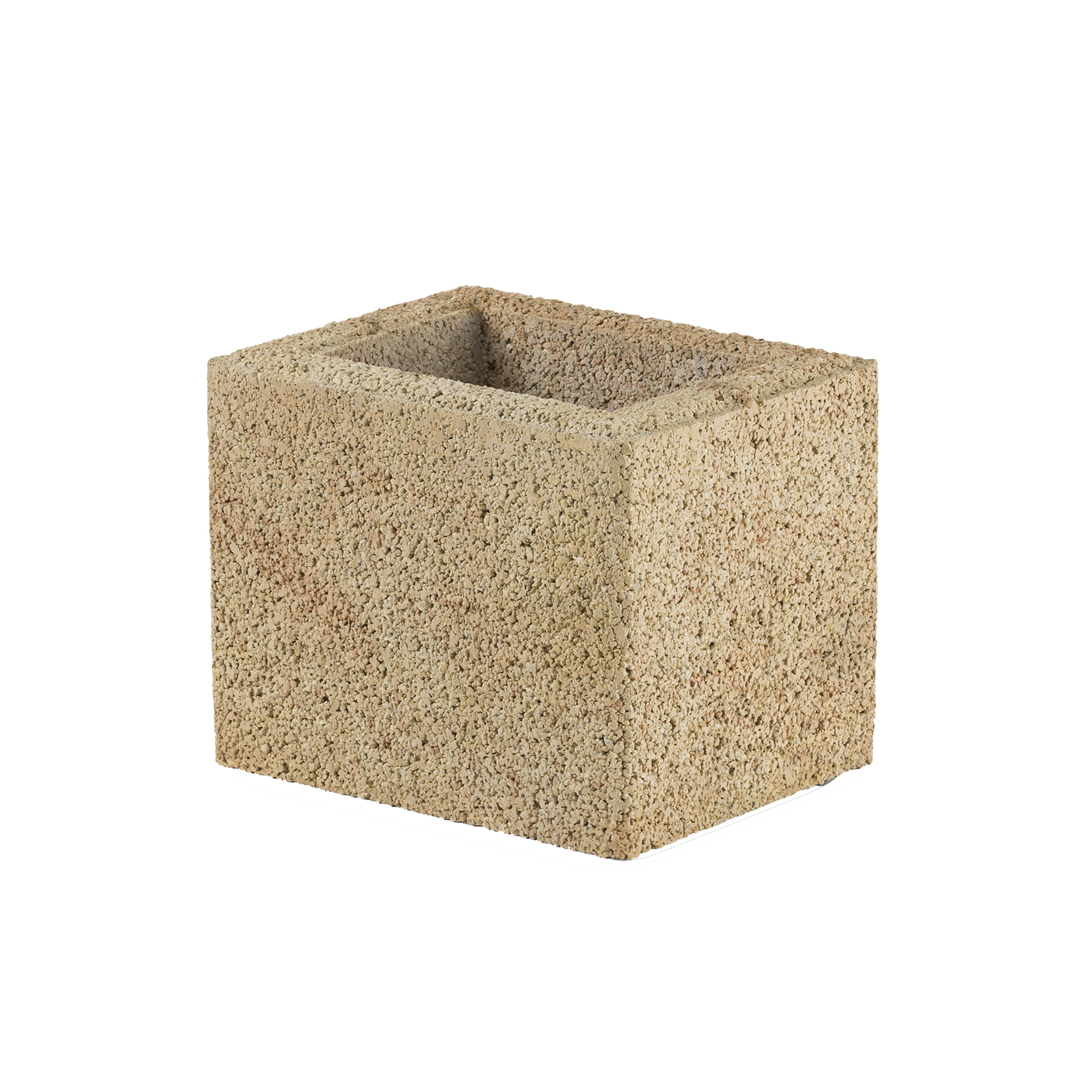 Bloczek słupkowy 25.2x20x20 cm kremowy Beskid Joniec
