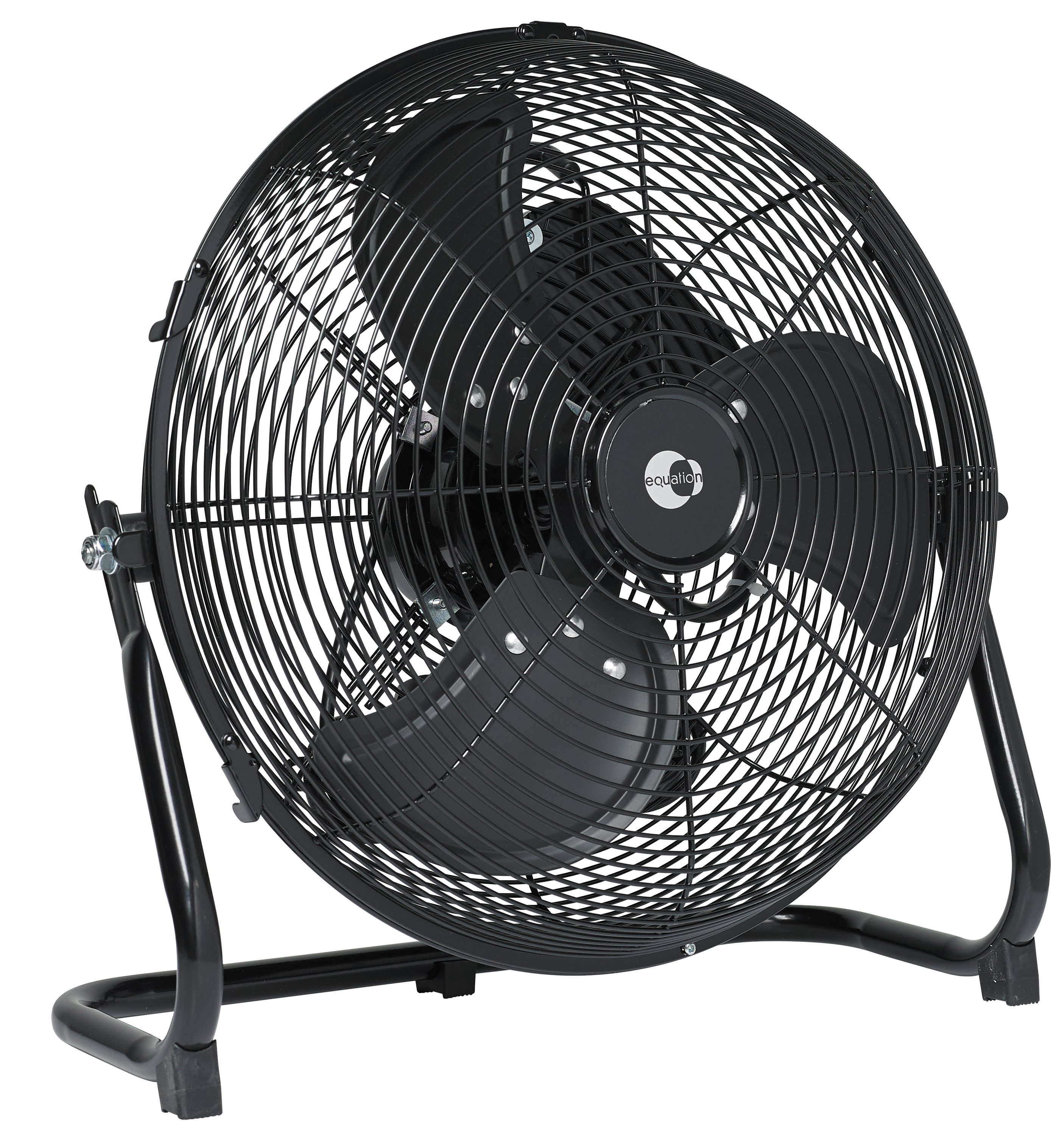 Wentylator podłogowy cyrkulacyjny bębnowy 30 cm M5APEQ05 45W czarny Equation