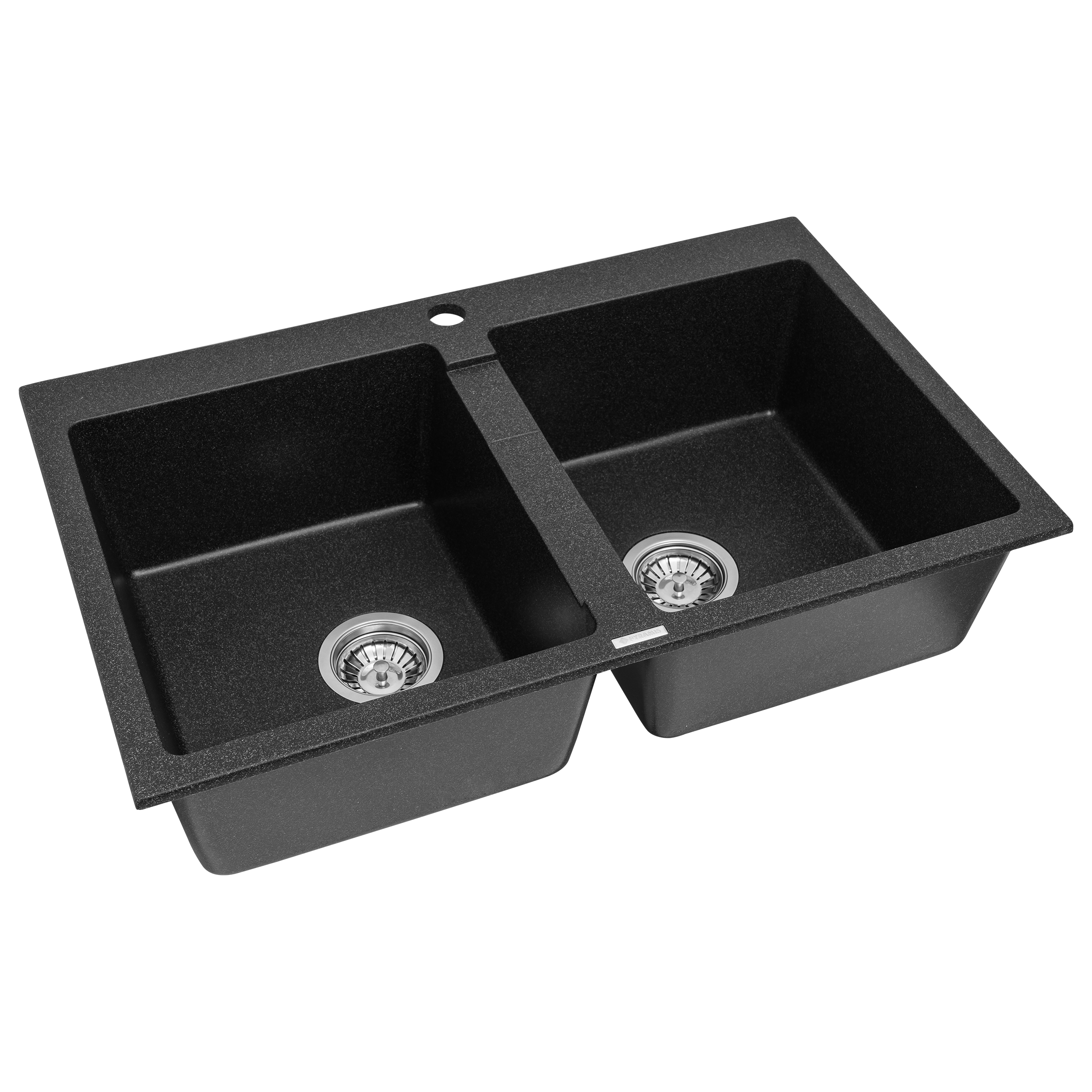 Zlewozmywak granitowy Senar 2 Pyramis