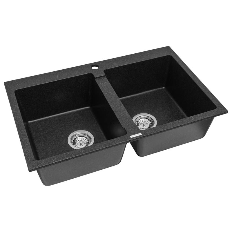 Zlewozmywak granitowy Senar 2 Pyramis