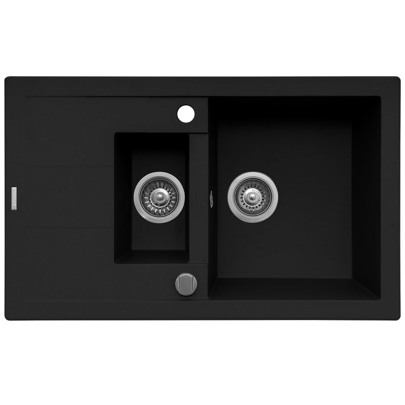 Zlewozmywak granitowy Senar 2 Pyramis