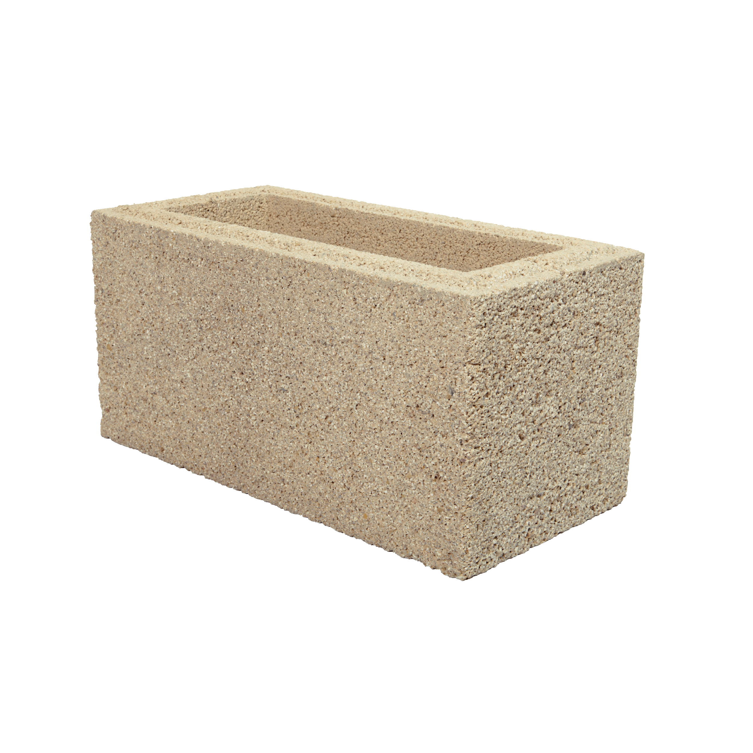 Bloczek murkowo-słupkowy 40.3x20x20 cm kremowy Beskid Joniec
