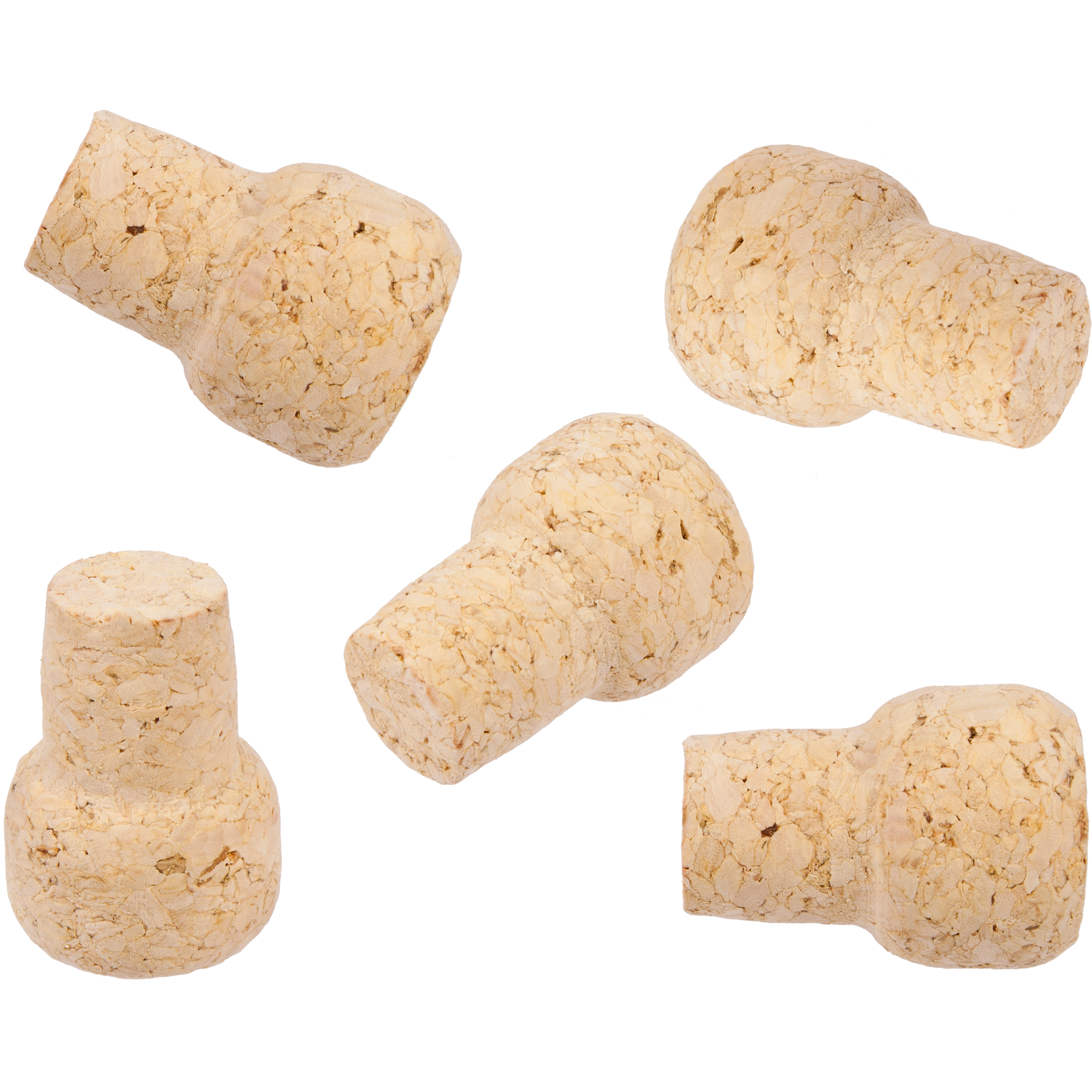Korki do butelek śr.19 mm 5szt. grzybek z korka Browin