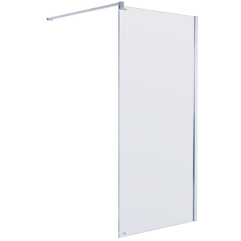 Kabina Walk-in X8 100x200 transparentna profil chromowany Huppe