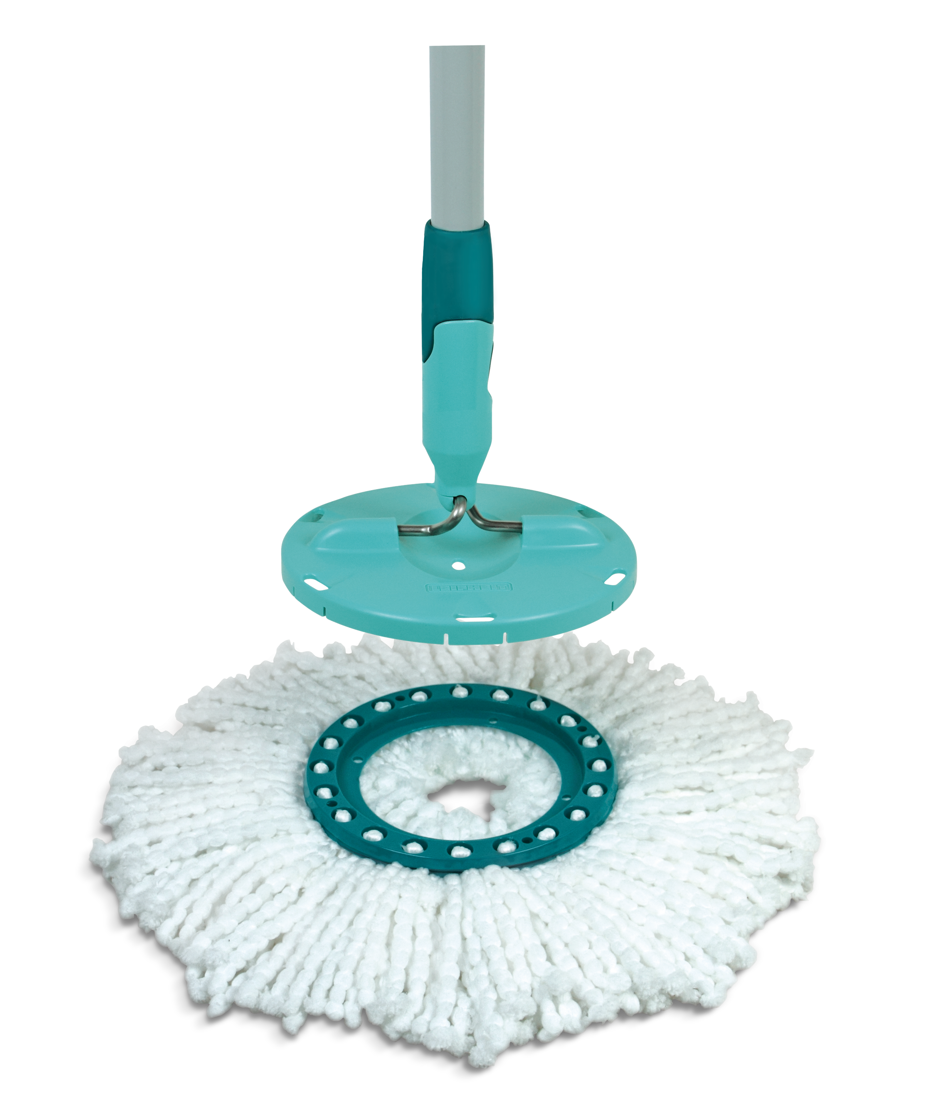 Testina Ricambio Per Lavapavimenti - In Cotone A Filo Continuo, Bianco, 300 Gr - Universale - Foto 7