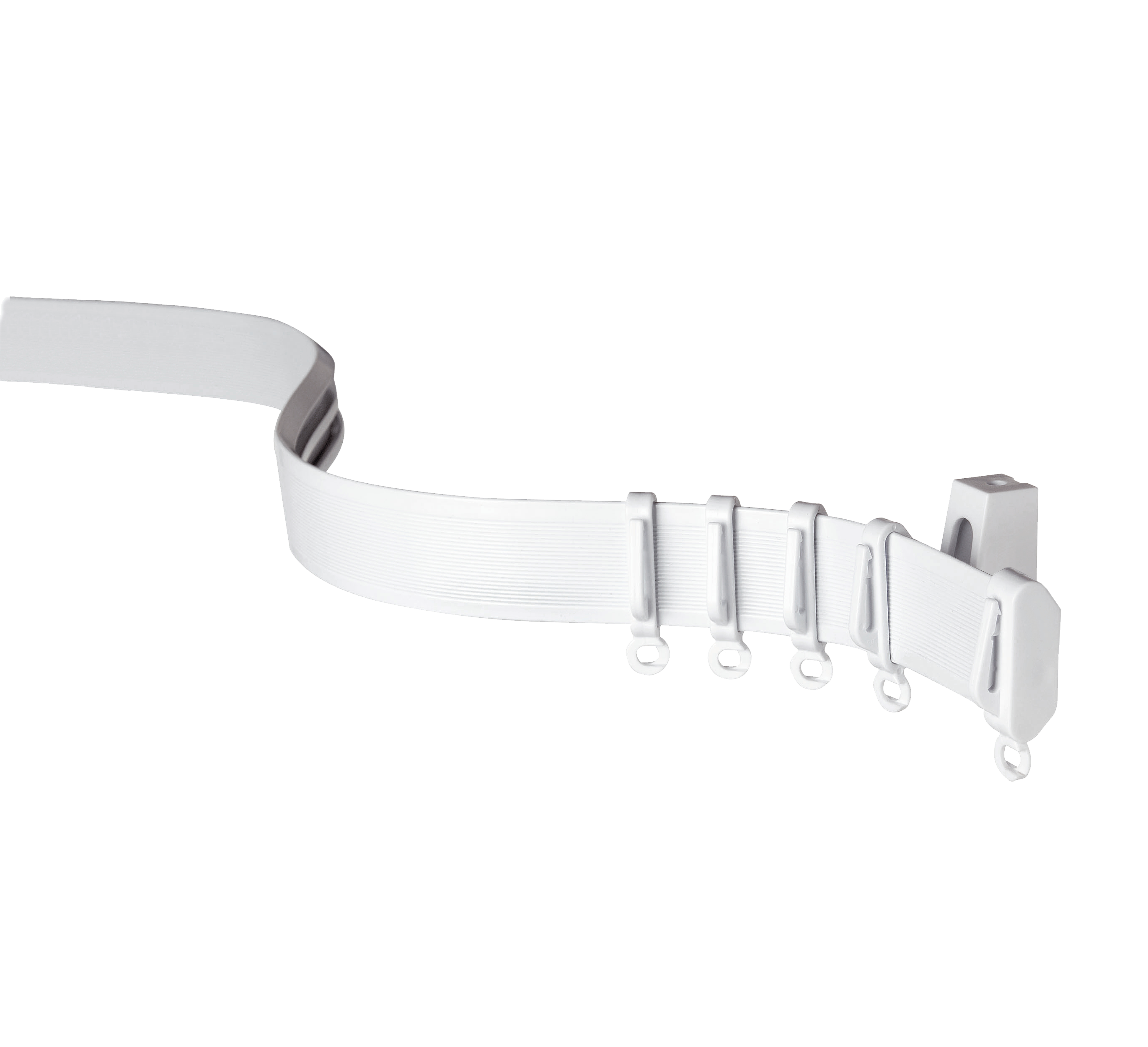Szyna sufitowa Flexline Tuya 350 cm PVC z możliwością wyginania z akcesoriami Gardinia