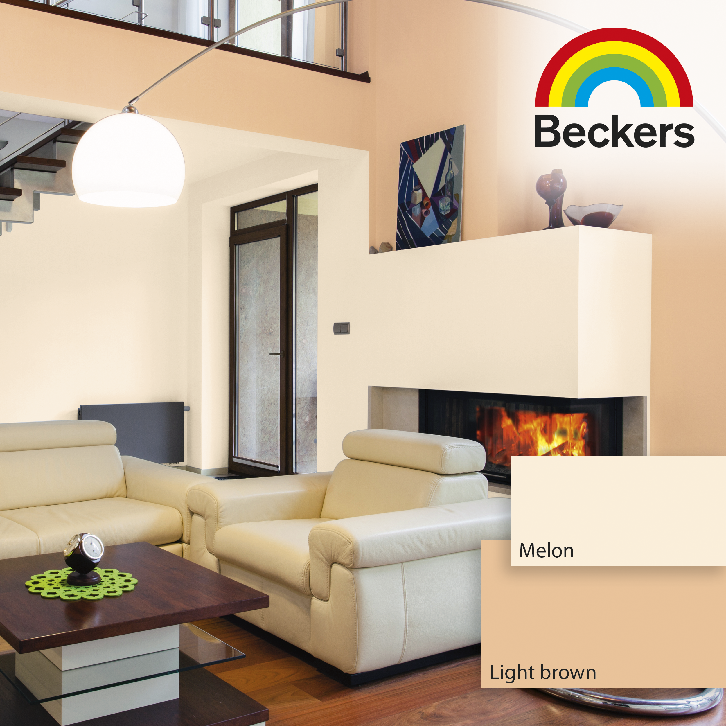 Farba wewnętrzna Beckers Designer Colour Melon 5 l - 4