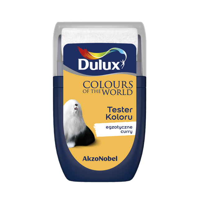 Tester farby Dulux Kolory świata Egzotyczne curry 30 ml
