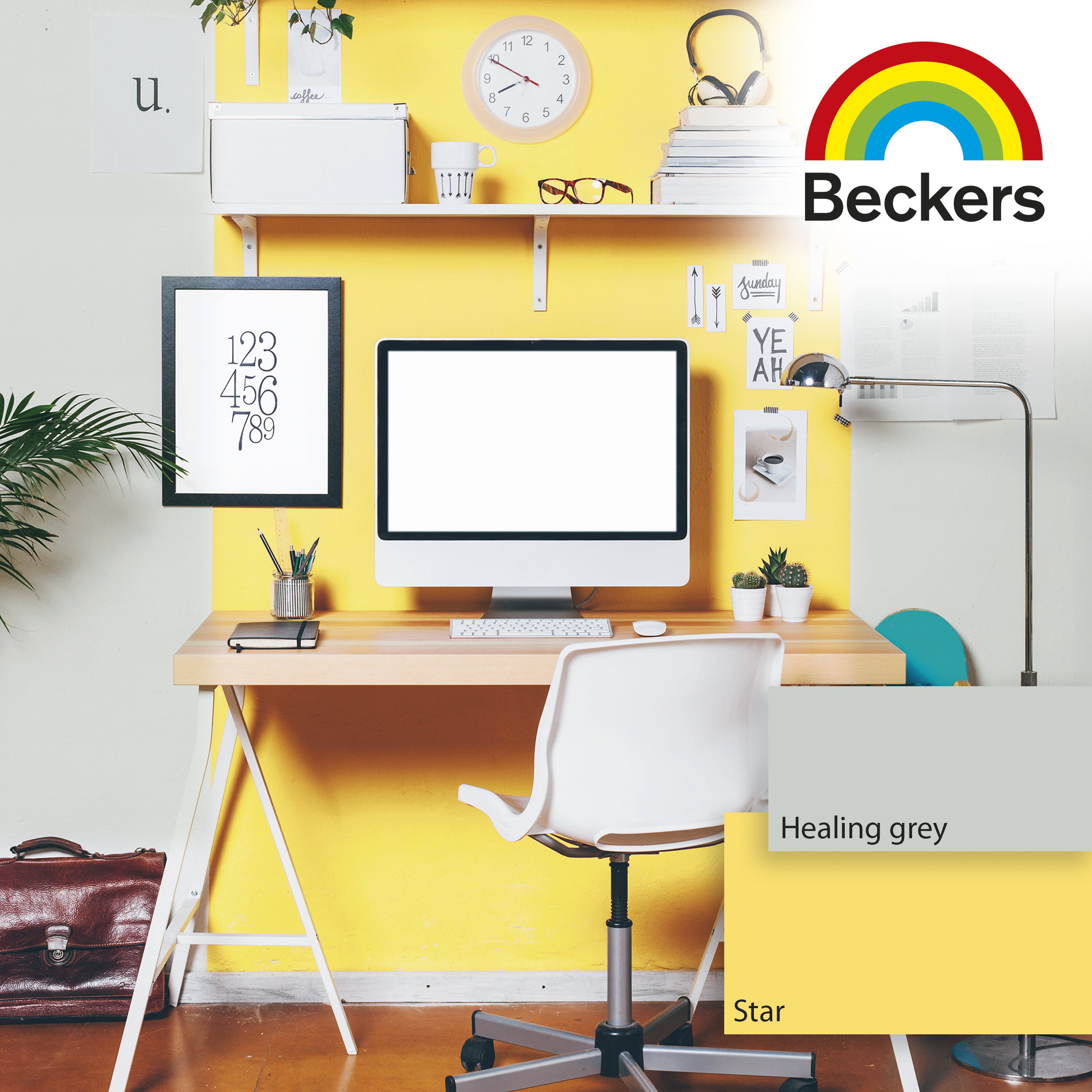 Farba wewnętrzna Beckers Designer Colour Healing Grey 5 l - 4