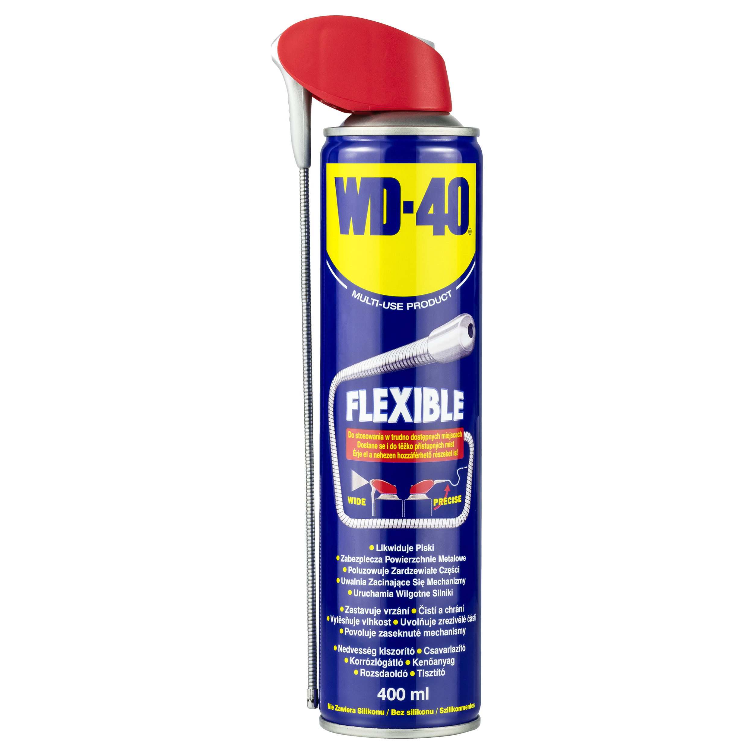 WD-40 środek konserwujący 400ml z aplikatorem flexible