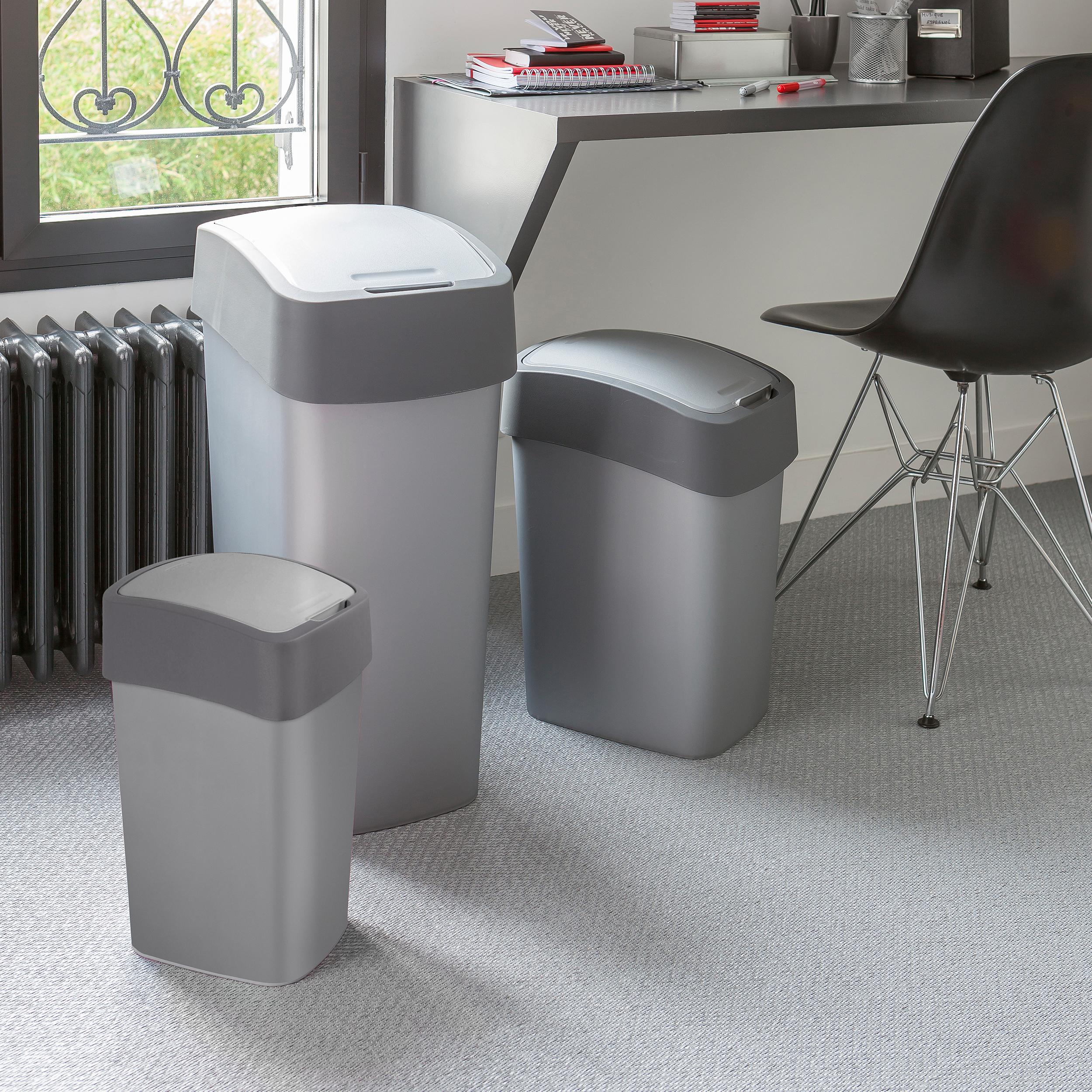 Kosz na śmieci Flip bin 10 l Curver - 3