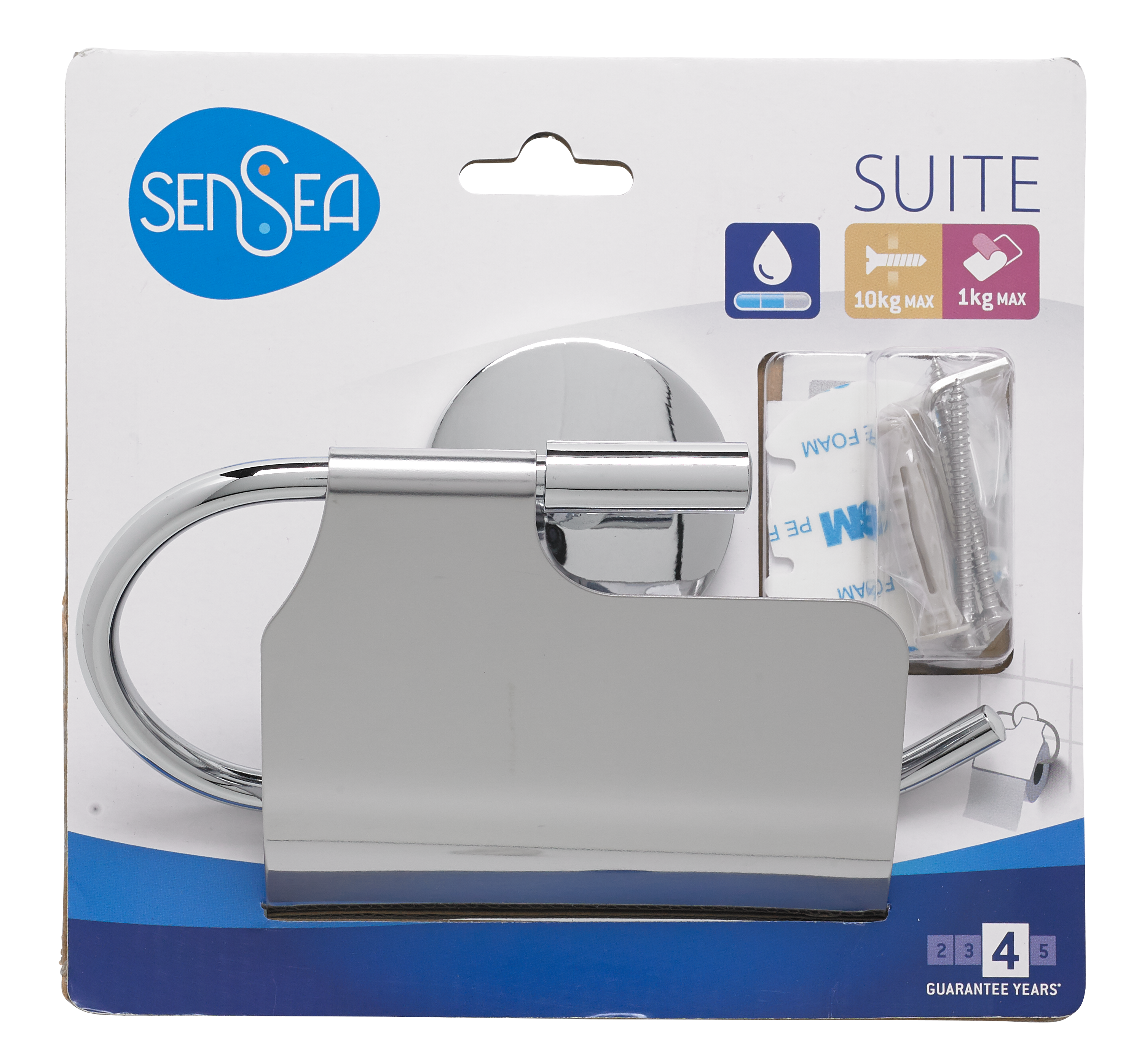 Uchwyt ścienny na papier toaletowy Suite Sensea - 6