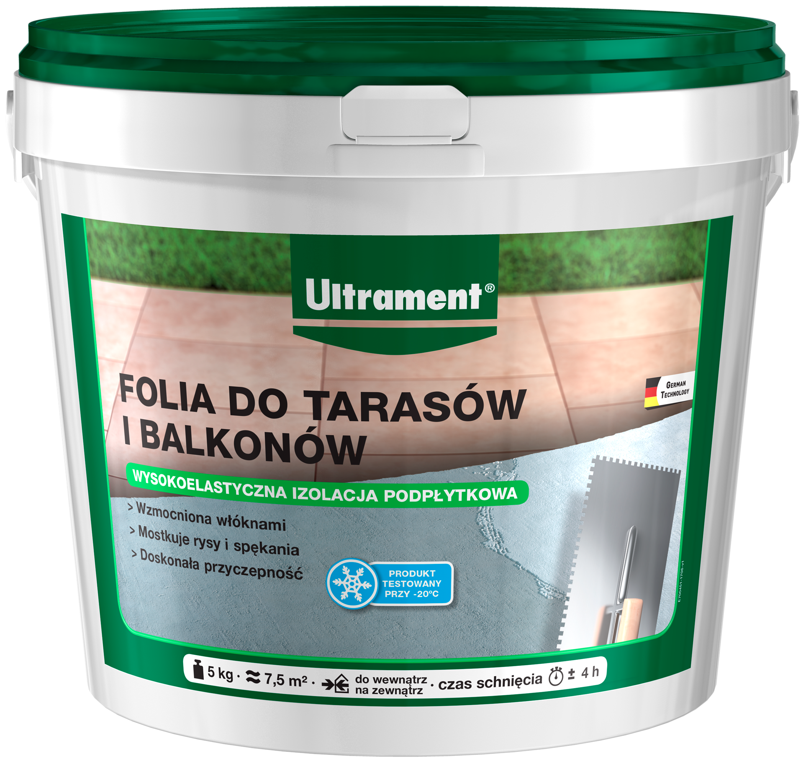 Folia do tarasów i balkonów 5 kg Ultrament