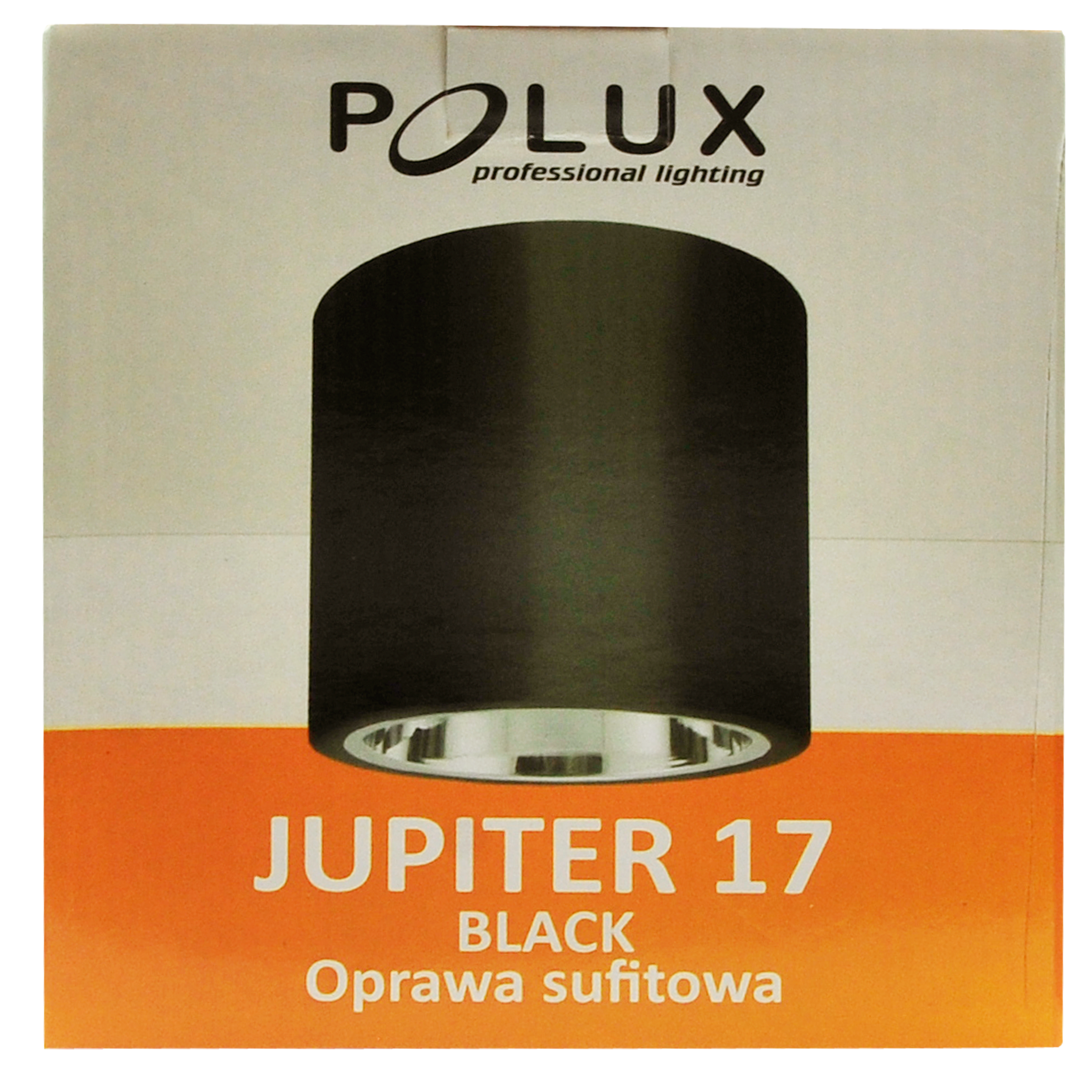 Oprawa natynkowa JUPITER śr. 17 cm czarna POLUX - 3
