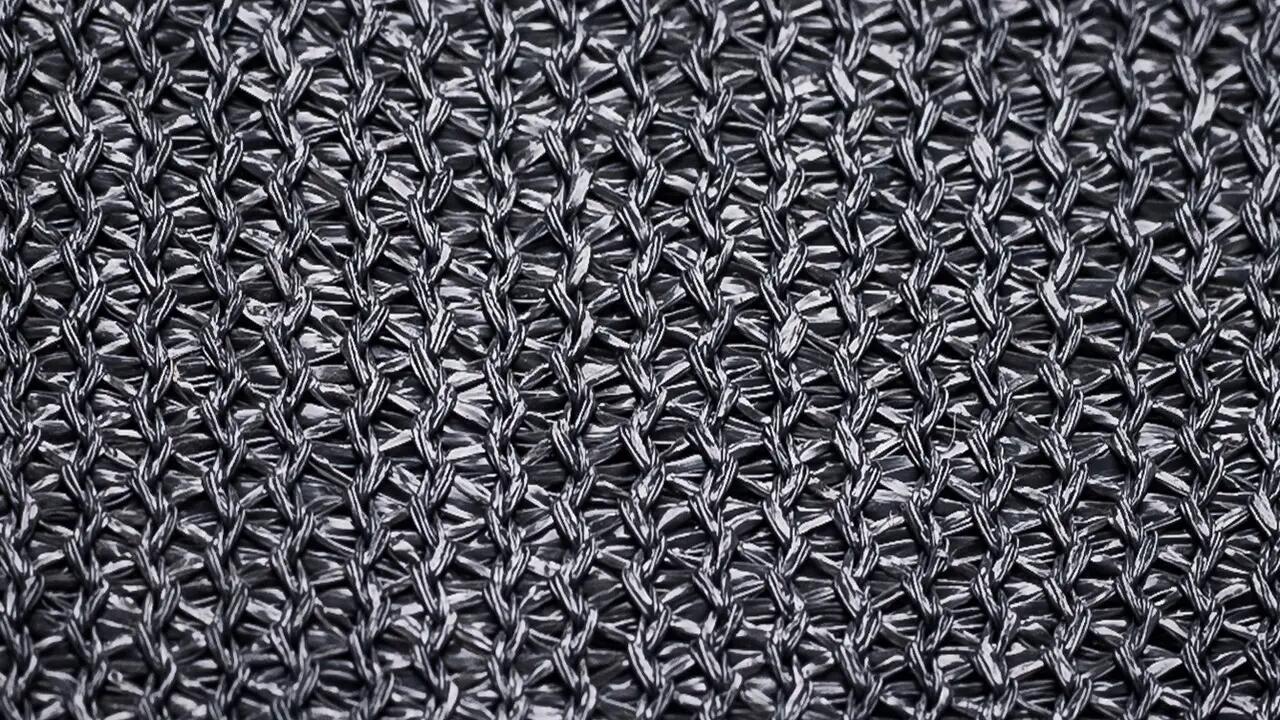 Osłona balkonowa oczkowana Deco 0.8x5 m 180g/m2 grafit Lustan - 4