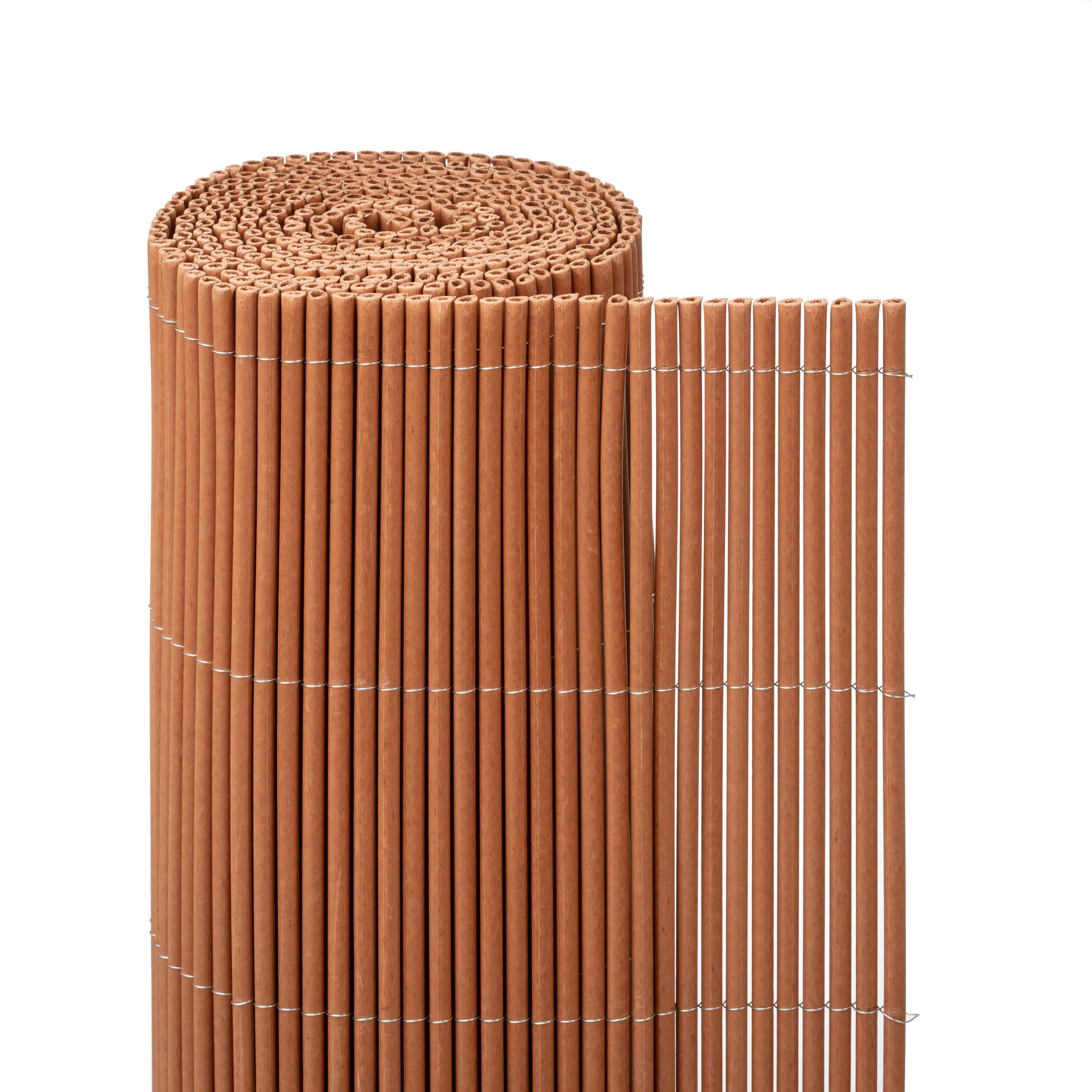 Osłona balkonowa 1.5x3 m kompozytowa brązowa Naterial