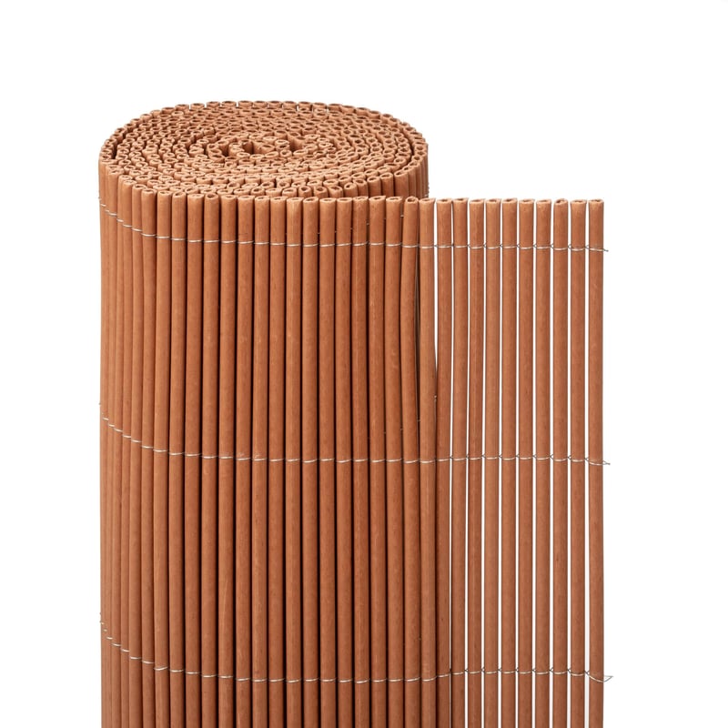 Osłona balkonowa 1x3 m kompozytowa brązowa Naterial